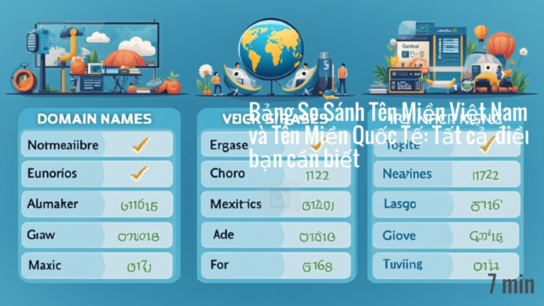 Bảng So Sánh Tên Miền Việt Nam và Tên Miền Quốc Tế: Tất cả điều bạn cần biết