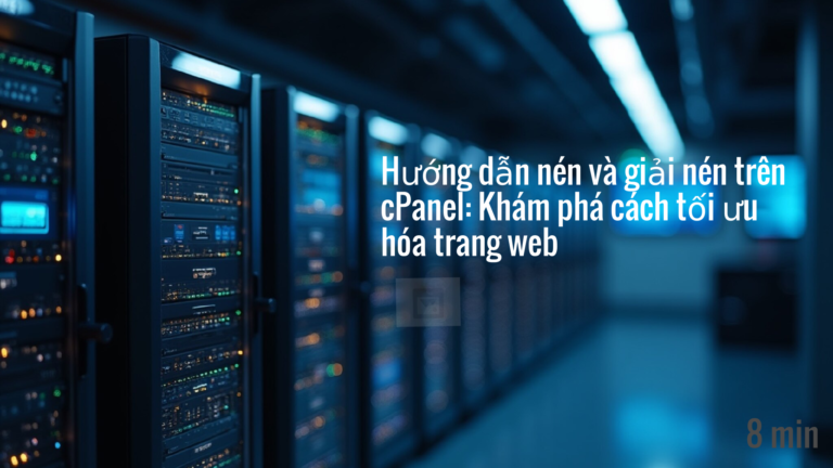Hướng dẫn nén và giải nén trên cPanel: Khám phá cách tối ưu hóa trang web