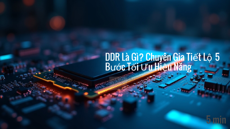 DDR Là Gì? Chuyên Gia Tiết Lộ 5 Bước Tối Ưu Hiệu Năng