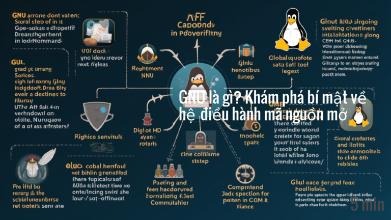 GNU là gì? Khám phá bí mật về hệ điều hành mã nguồn mở