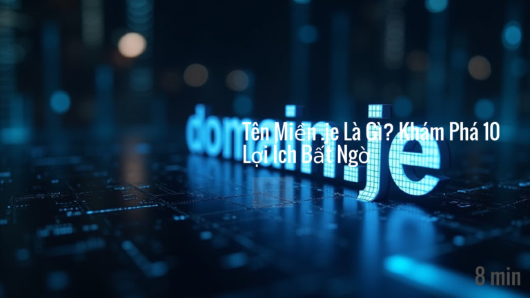 Tên Miền .je Là Gì? Khám Phá 10 Lợi Ích Bất Ngờ