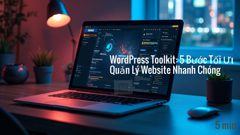 WordPress Toolkit: 5 Bước Tối Ưu Quản Lý Website Nhanh Chóng
