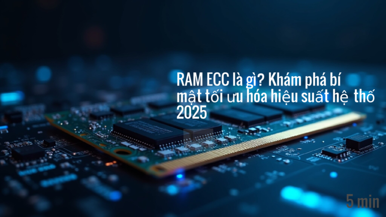 RAM ECC là gì? Khám phá bí mật tối ưu hóa hiệu suất hệ thống 2025