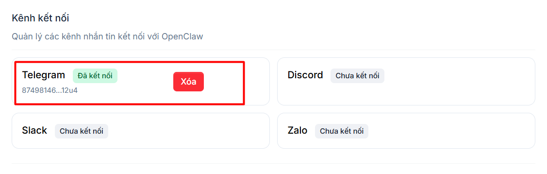 Kết nối các kênh nhắn tin đa nền tảng