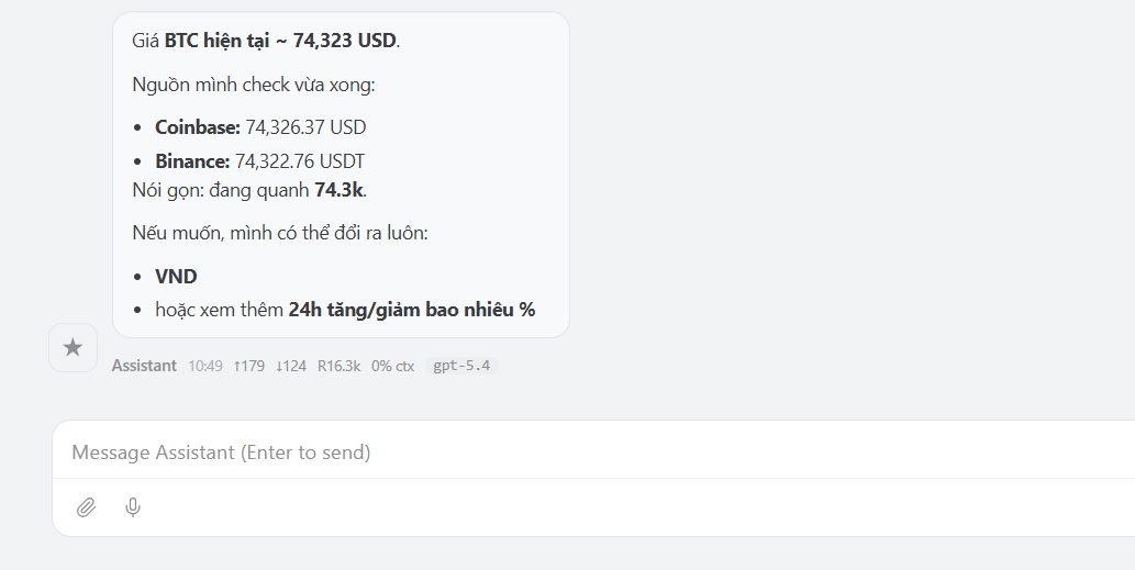 Ra lệnh theo thời gian thực 