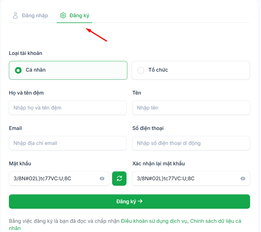 Hướng dẫn đăng ký dịch vụ VPS OpenClaw